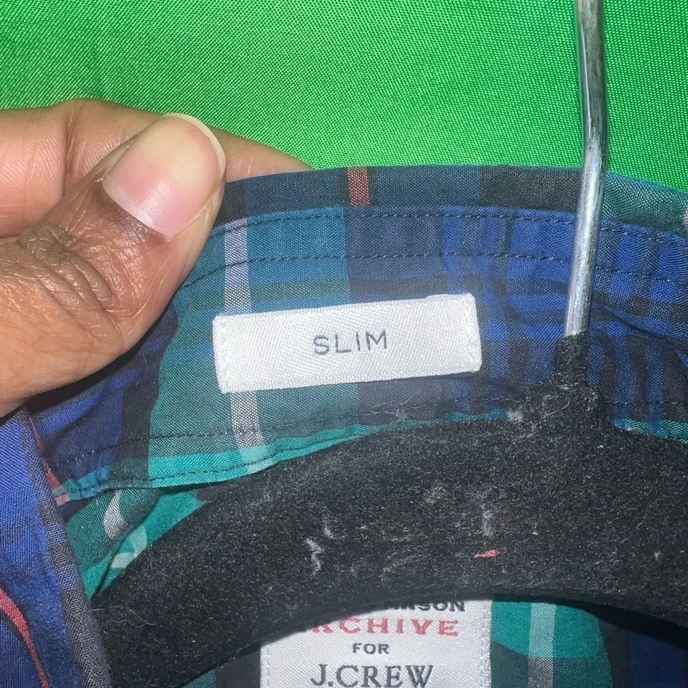 J.Crew x Thomas Mason Button Down Shirt size XS